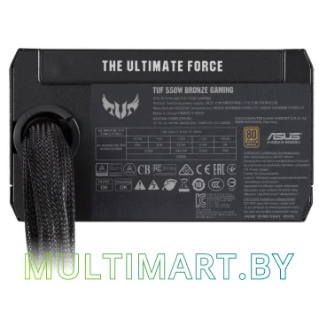 Блок питания ASUS TUF-GAMING-550B 550W картинка 4